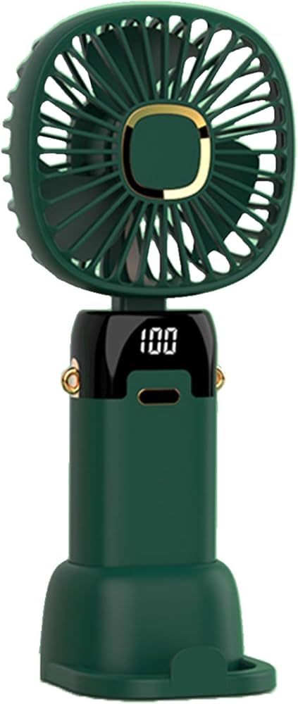 Foldable USB Neck Hanging Fan 5 Speed